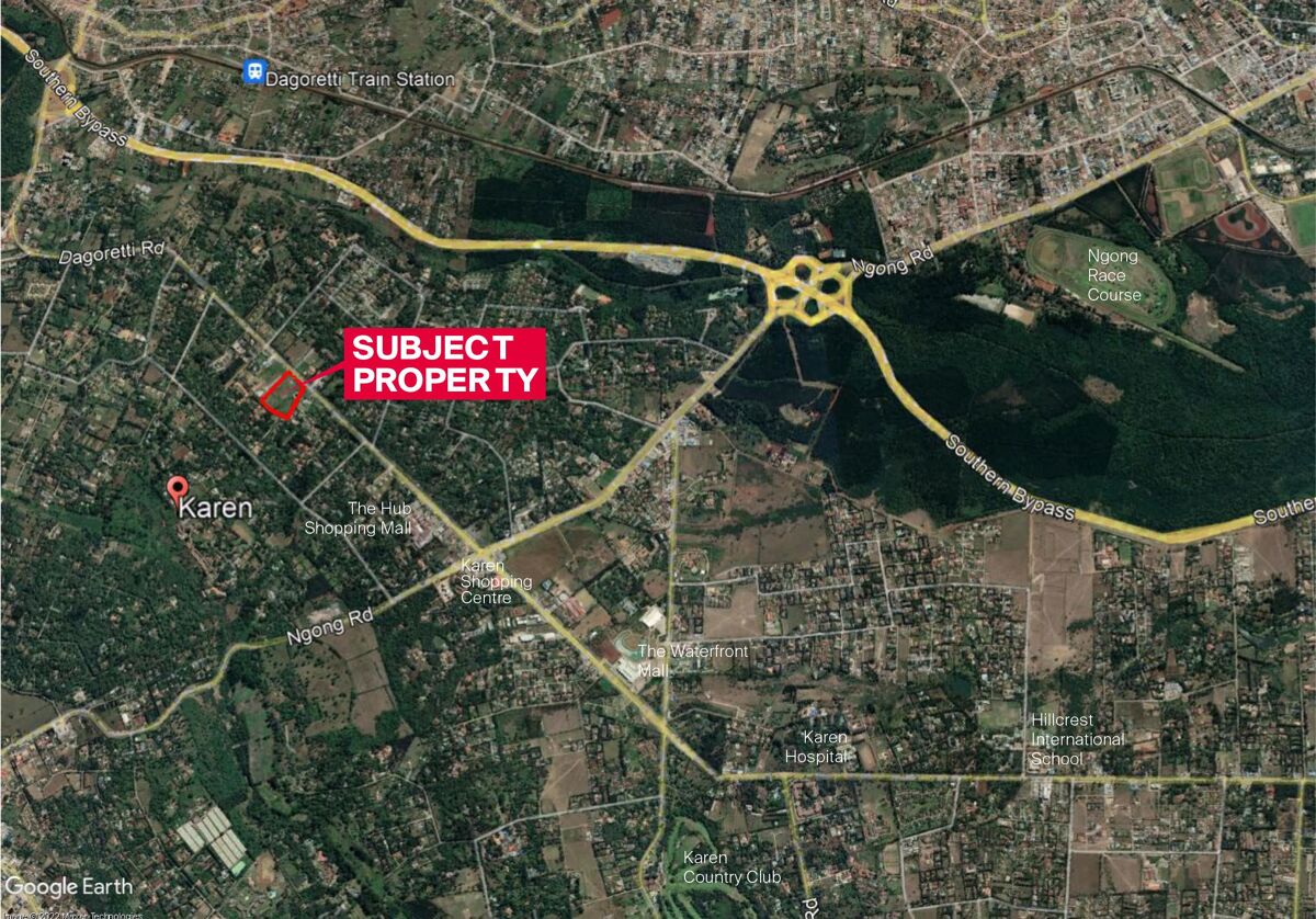 Land/Site/Dev for sale in Karen, Dagoretti Road, Nairobi HUB2273607