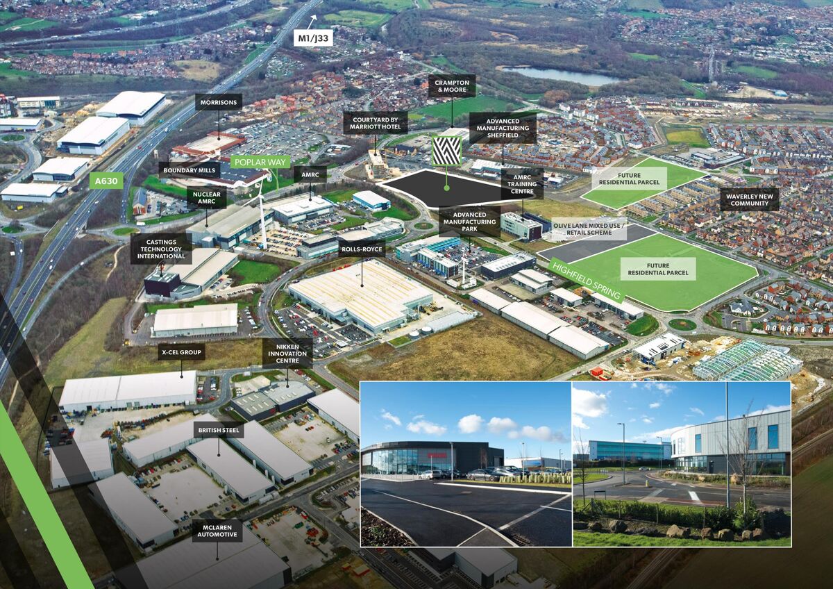 For Sale / To Let - Commercial and Road Side Opportunities, ideally located at the Gateway to the AMP, J33 M1