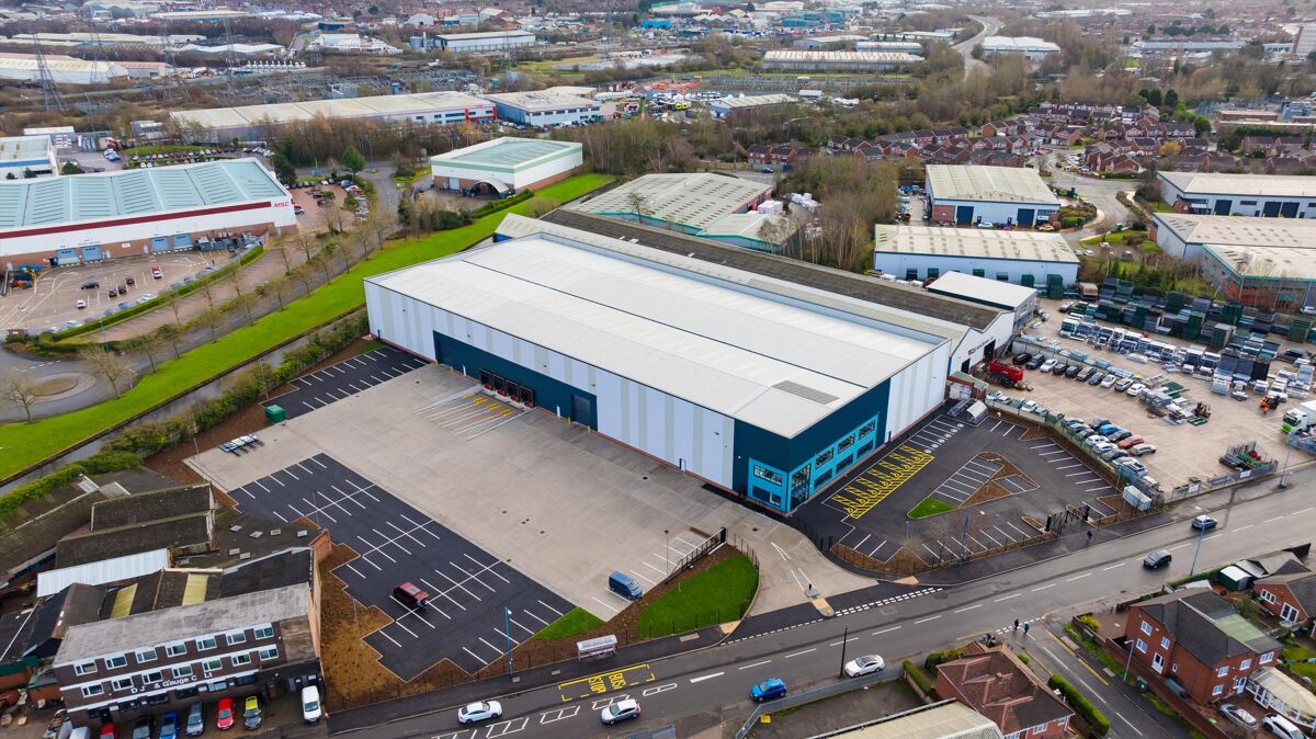 A new Grade A industrial warehouse within the Black Country