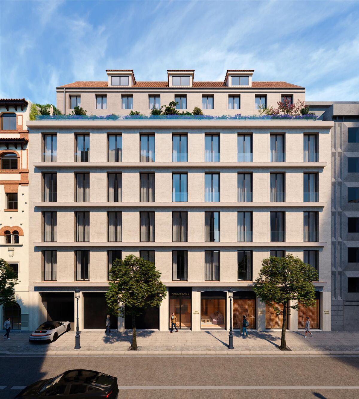Casa Lamar Cedaceros 9, Madrid, España