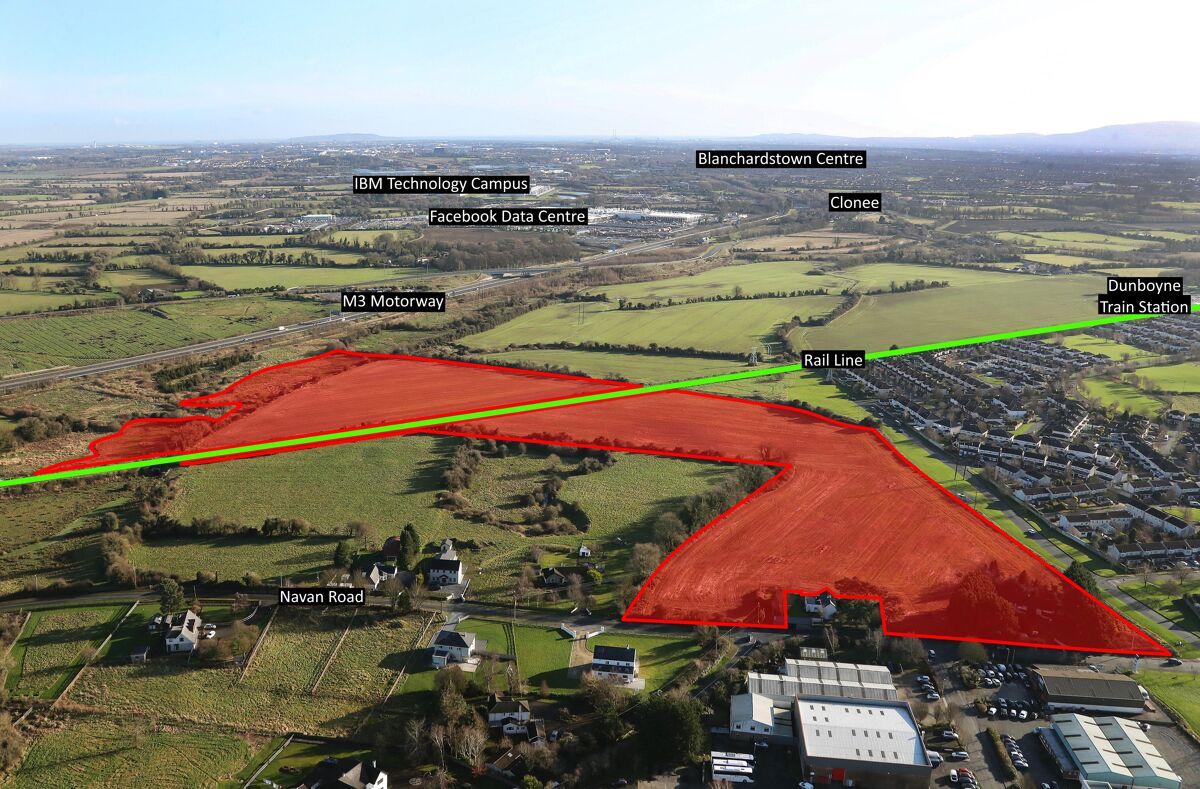 Development Land for sale in Dunboyne, Co. Meath Approx. 27.3 Acres IEPRVDL85719 Knight Frank