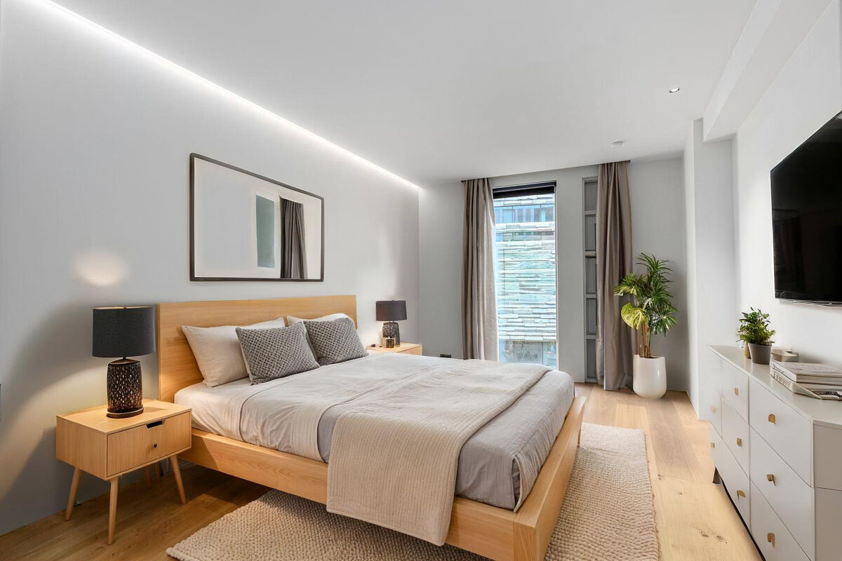 Photo inspiration: Bespoke Apartments In Reykjavik With Custom Closets Reference: Apartment For Sale In Reykjastraeti 7 Reykjavik Harbour