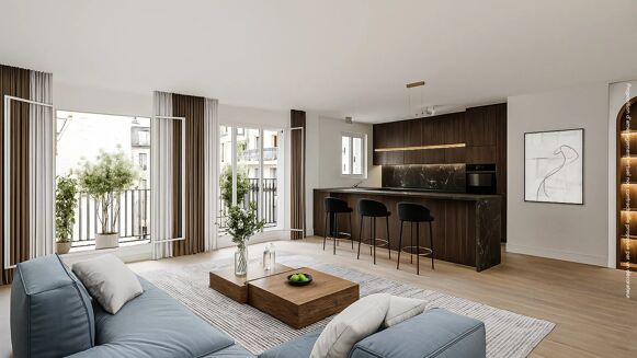 Picture of 1 bedroom apartment for sale.