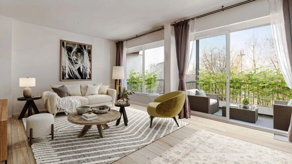 Picture of 2 bedroom apartment for sale.