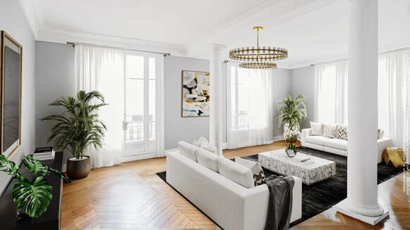 Picture of 3 bedroom apartment for sale.