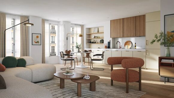 Picture of 1 bedroom apartment for sale.