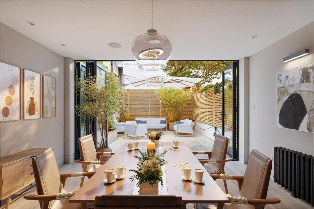Image of Kensington Place, London W8.