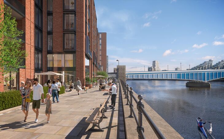 Picture of Hurlingham Waterfront, Carnwath Road, Fulham, London, SW6