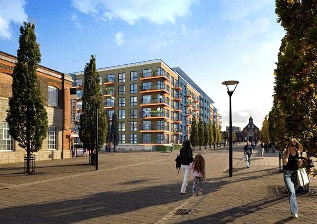 flat for sale in 4.2.7 The Warehouse, Number 1 St, Royal Arsenal, Woolwich, London, SE18