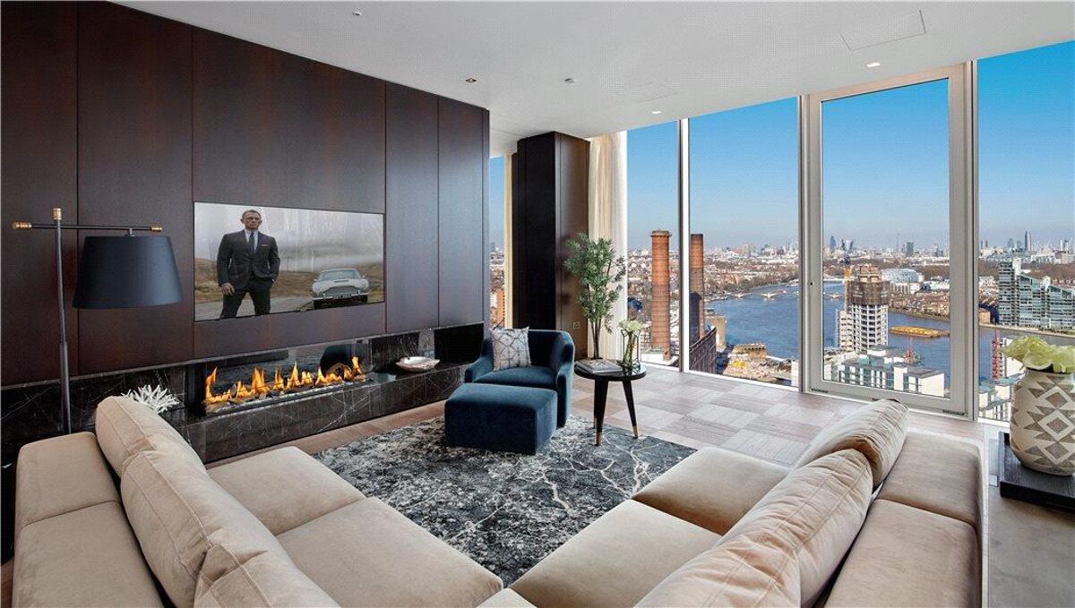 flat for sale in The Penthouse, The Tower, Chelsea Creek, London, SW6