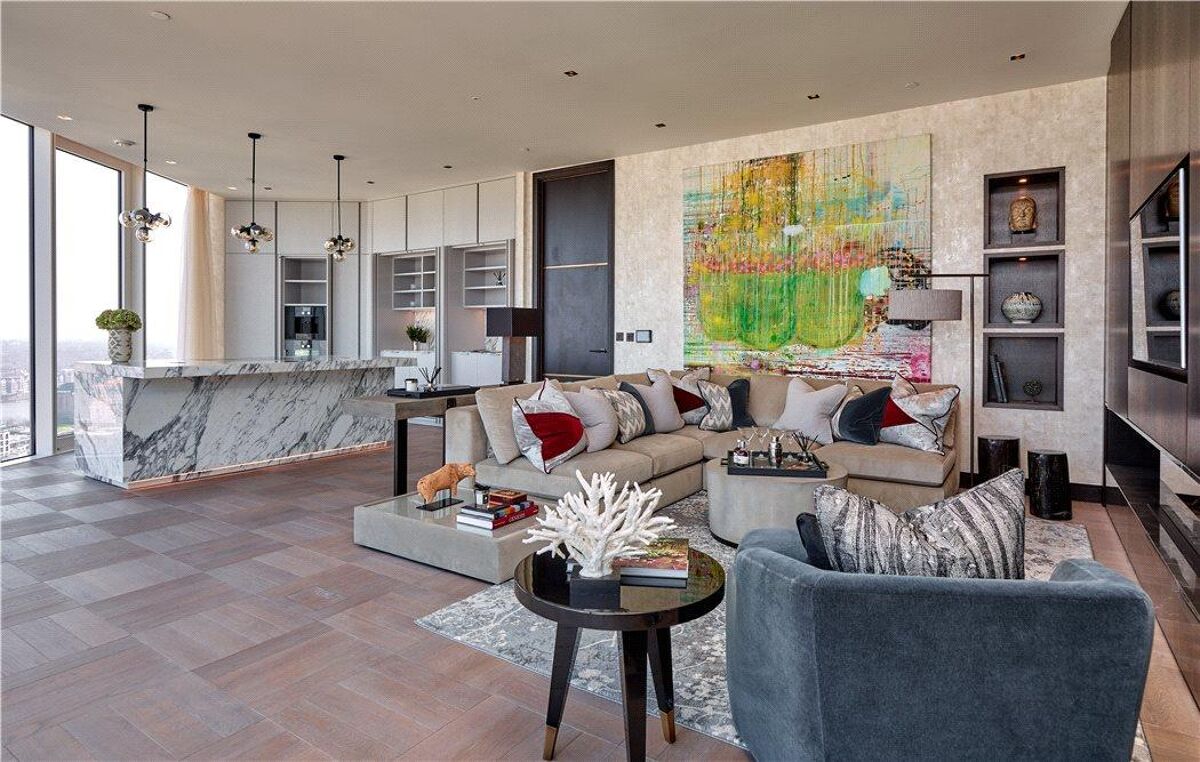 flat for sale in The Penthouse, The Tower, Chelsea Creek, London, SW6