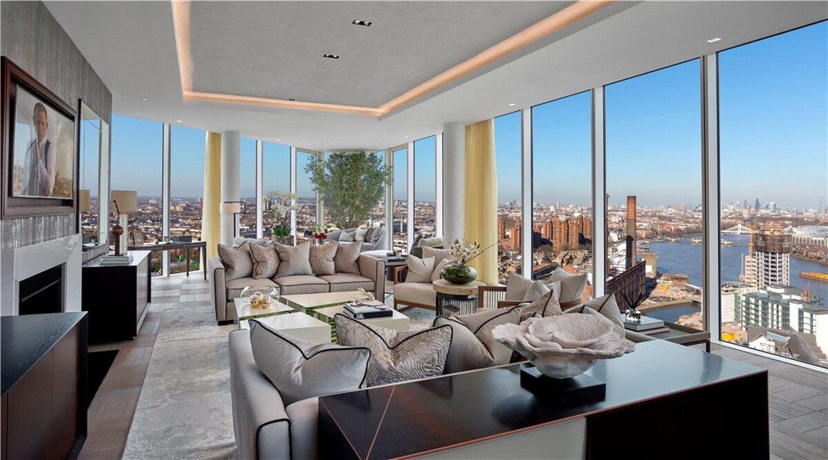 flat for sale in The Penthouse, The Tower, Chelsea Creek, London, SW6