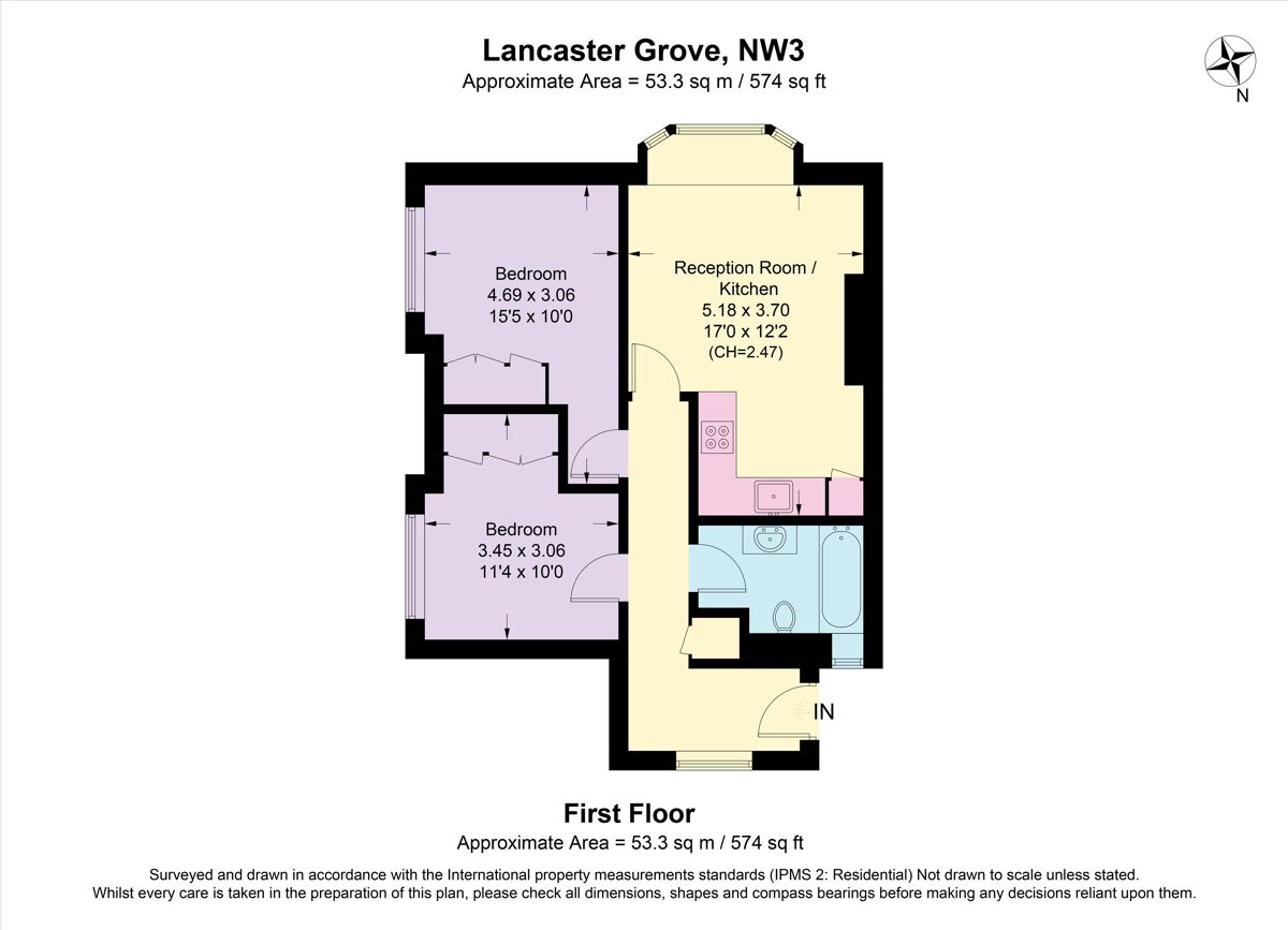 flat for sale in Apartment 15, Belsize Park Firehouse, Lancaster Grove, London, NW3 KRD181171