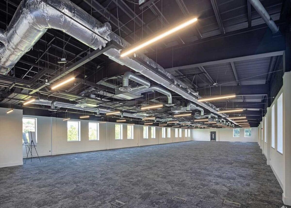 To Let - Comprehensively refurbished headquarters office building with office suites from 900 sq ft.