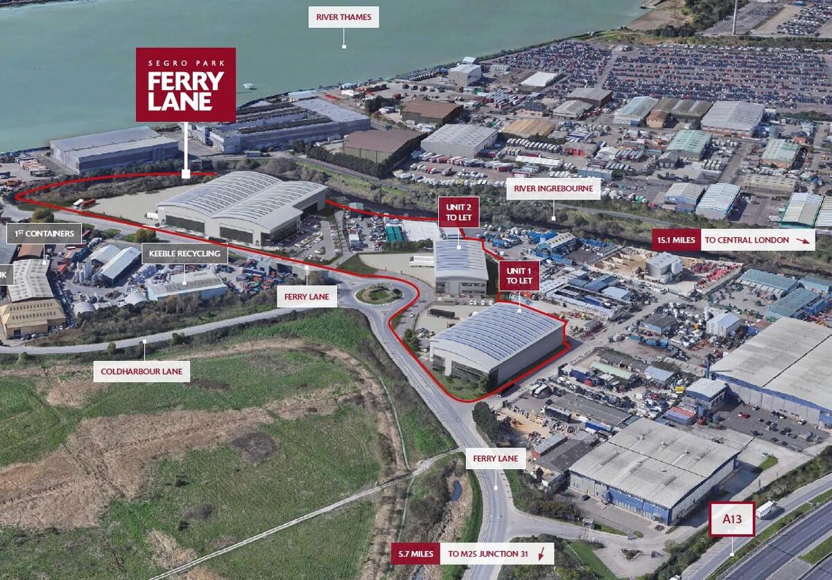 Highly Sustainable, Modern Warehouse Units Available for Pre-Let in Rainham