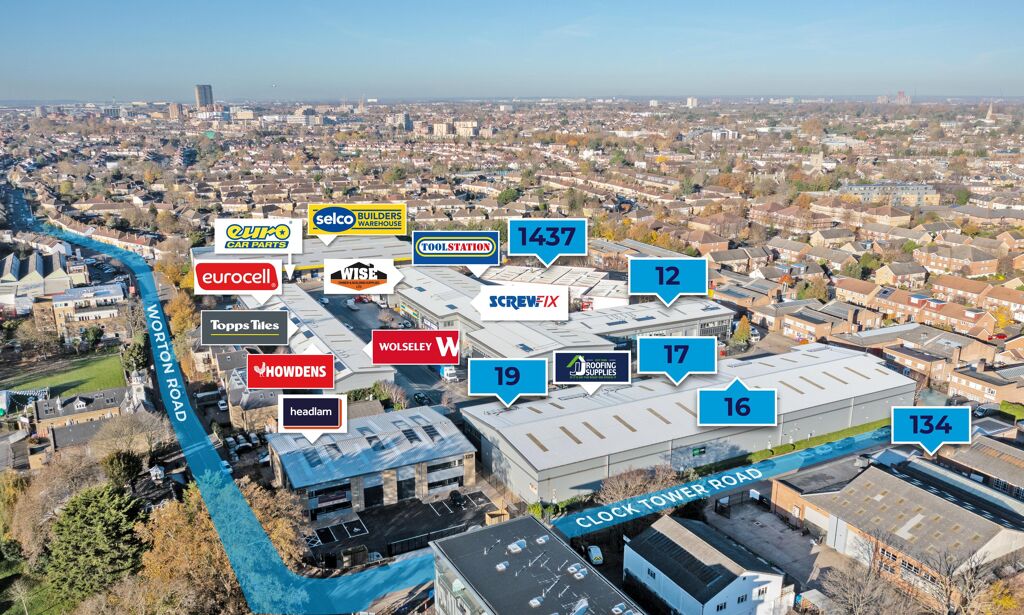 Image of Clock Tower Road, Clock Tower Industrial Estate, Isleworth, Middlesex, TW7