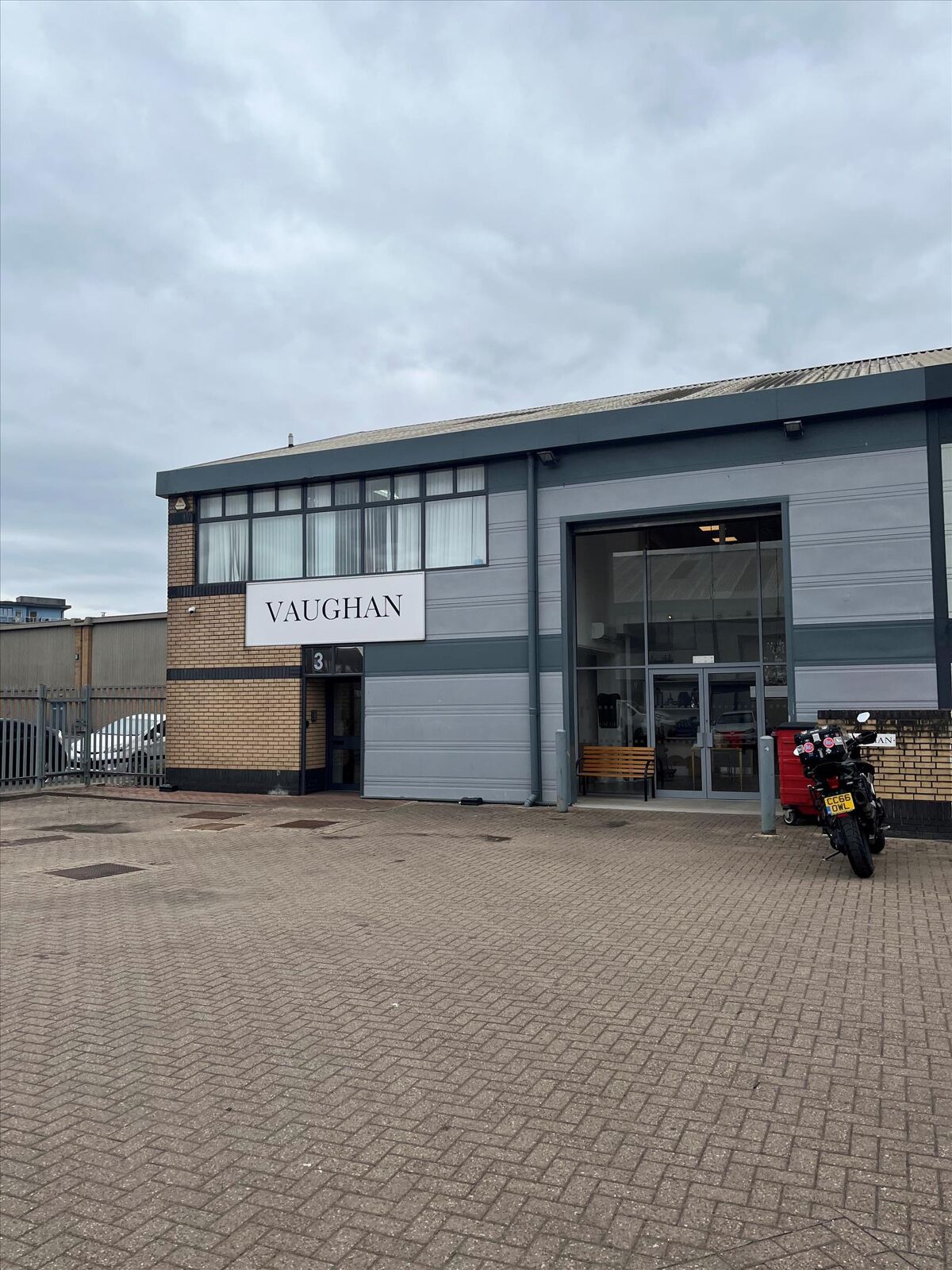 Rarely available centrally located, high quality business unit.