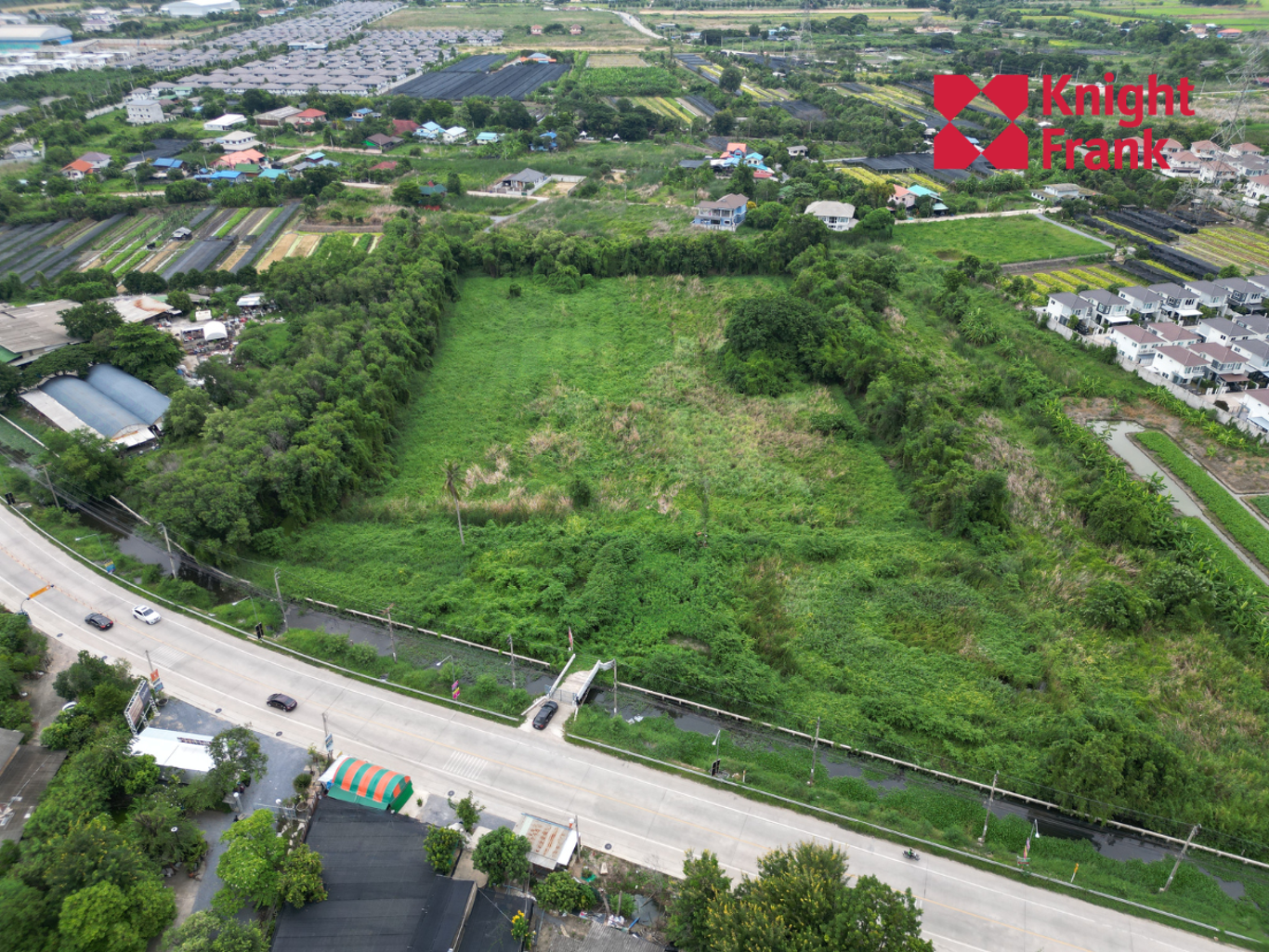 Image of Land for Sale, 17-2-78 Rai, On Samret Phatthana Road, Nonthaburi Province