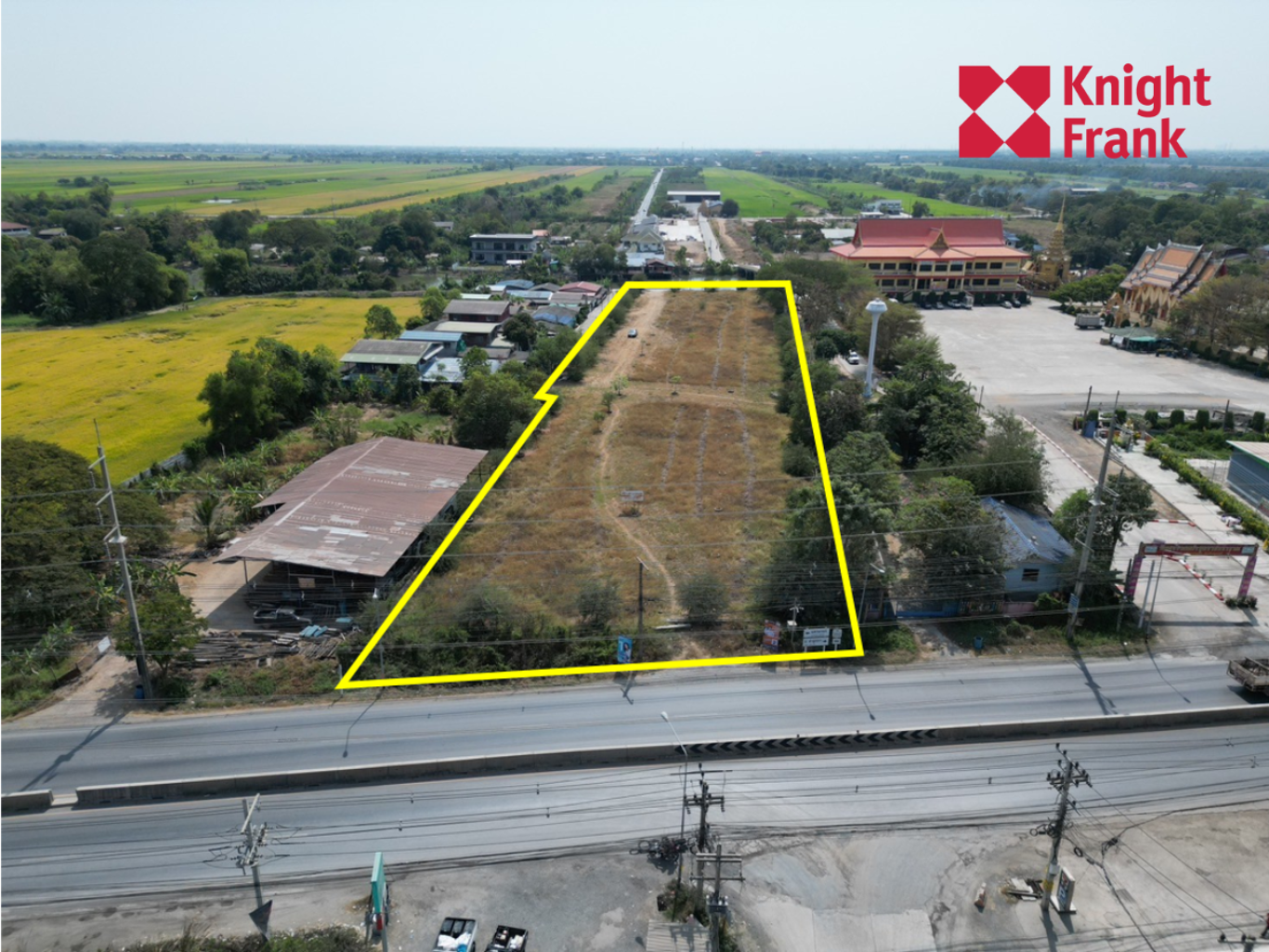 Image of Land for sale, 5-0-65 rai, On Lum Luk Ka Road, Pathum Thani Province