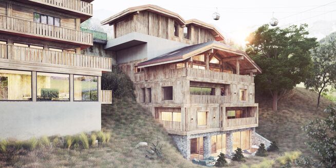Picture of 7 bedroom chalet for sale.