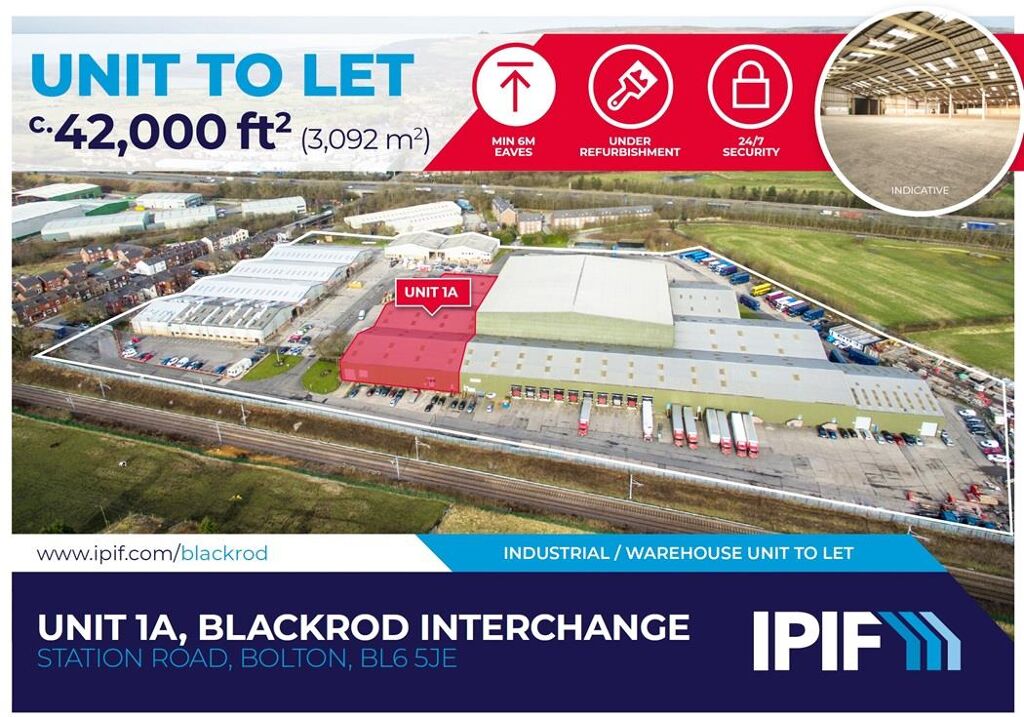 Image of Blackrod Interchange, Station Road, Blackrod Industrial Estate, Blackrod, Bolton, Greater Manchester, BL6