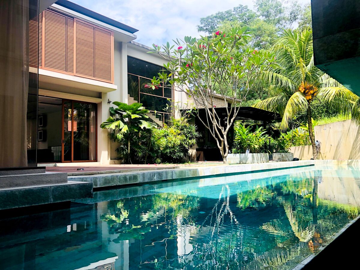 bungalow with private pool in kuala lumpur