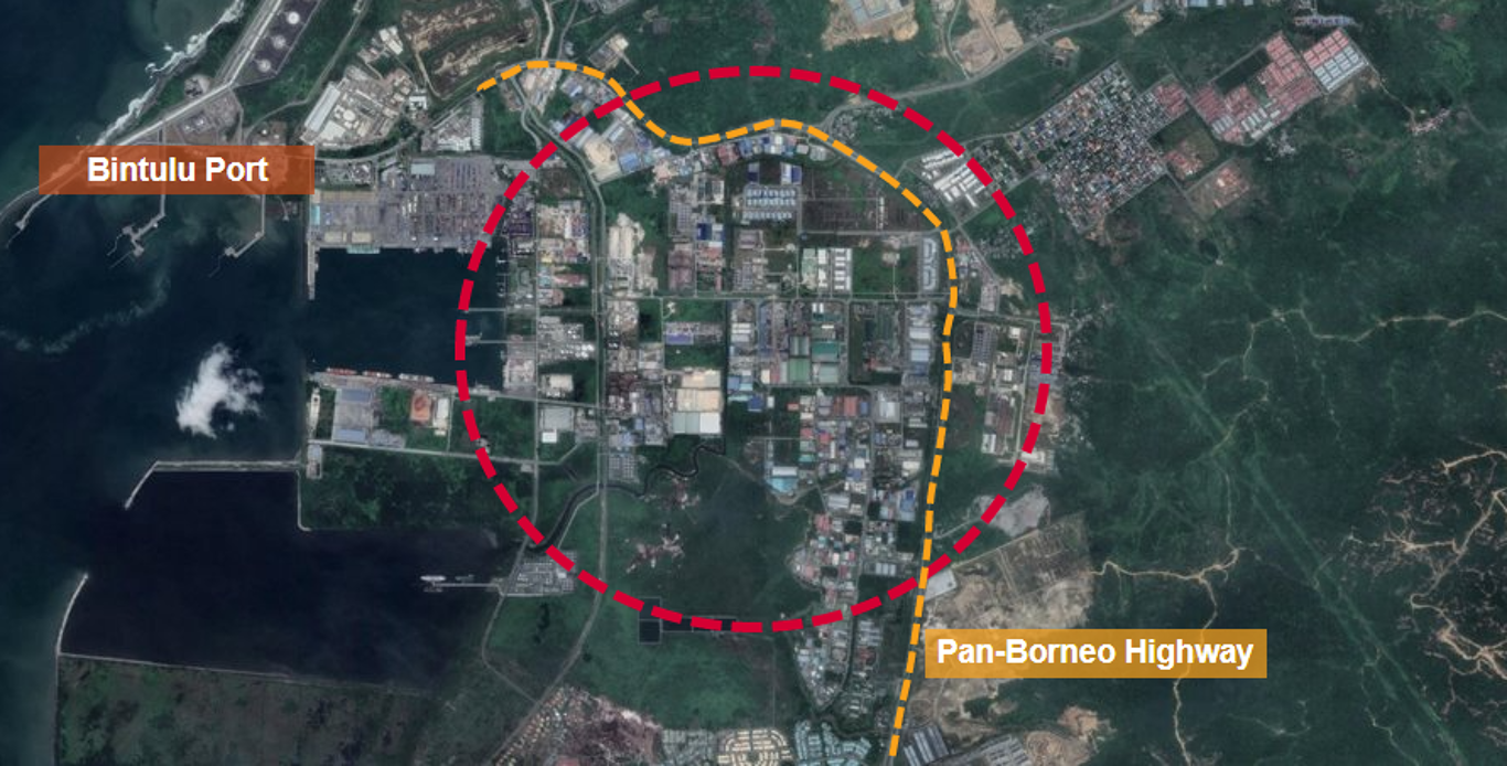 Image of Kidurong Industrial Area, Bintulu, Sarawak