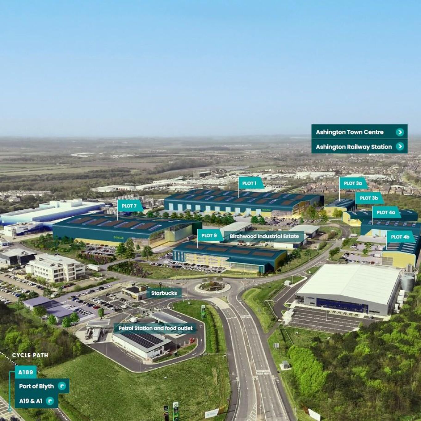 Image of Ashwood Business Park, North Seaton, Wansbeck, Ashington, Northumberland NE63