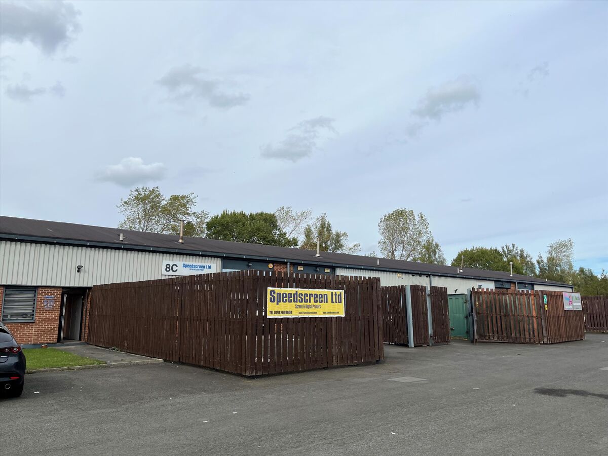Terraced Workshop Units with Small Yard