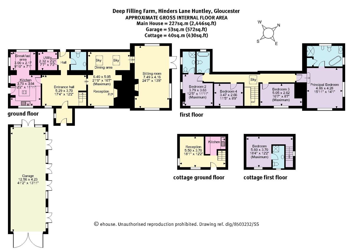 house for sale in Hinders Lane, Huntley, Gloucester, Gloucestershire