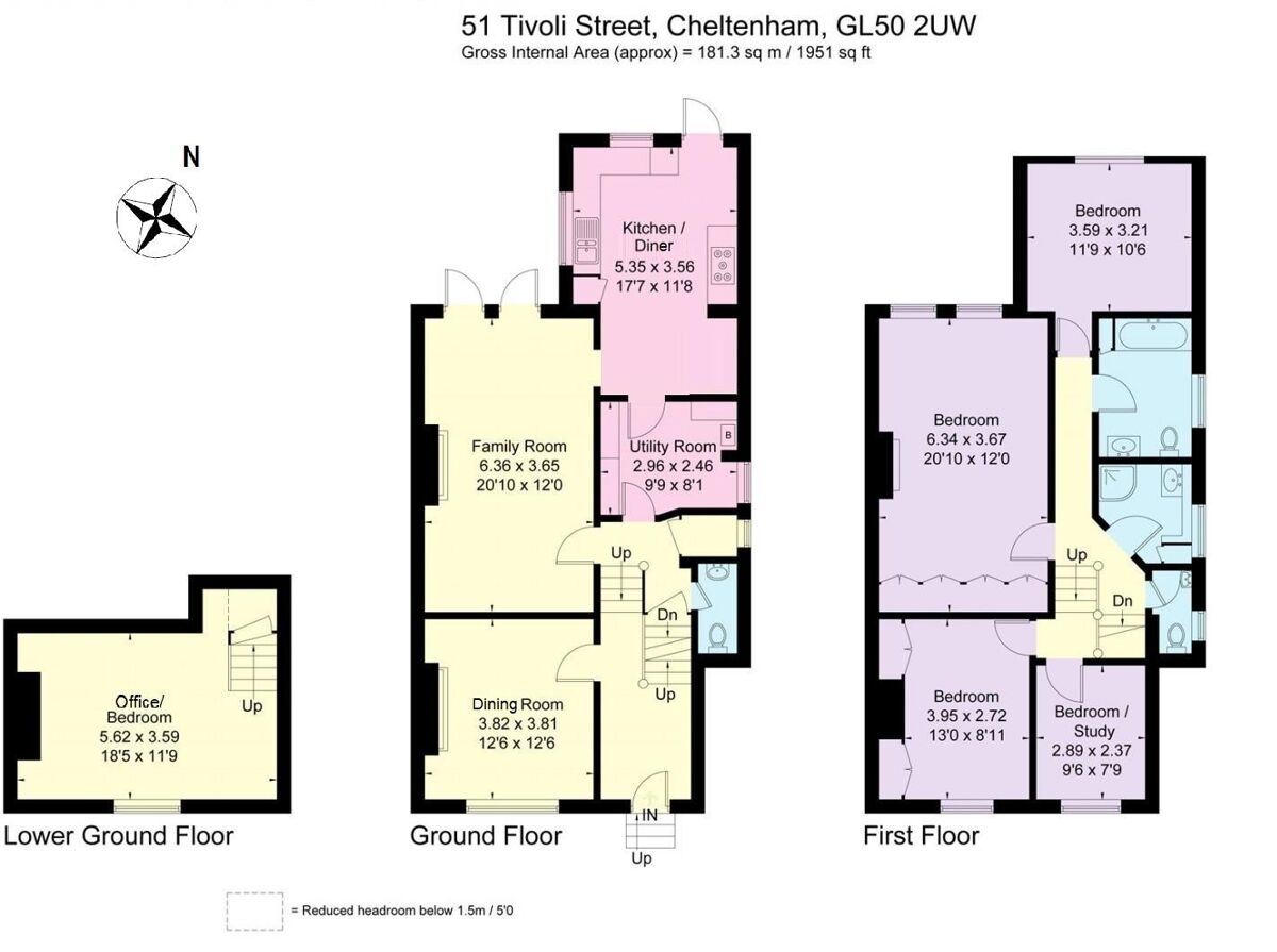 house for sale in Tivoli Street, Cheltenham, Gloucestershire, GL50