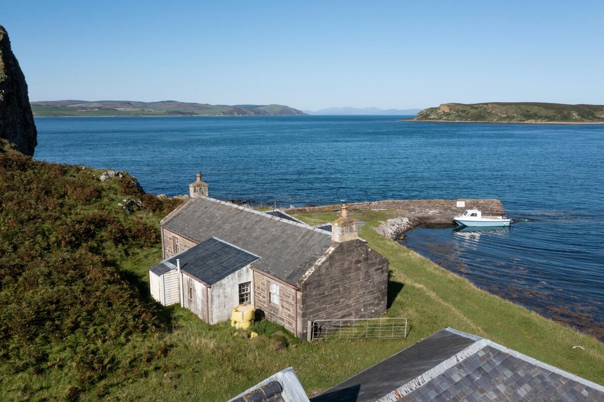 An Island for sale off the Mull of Kintyre. Knight Frank