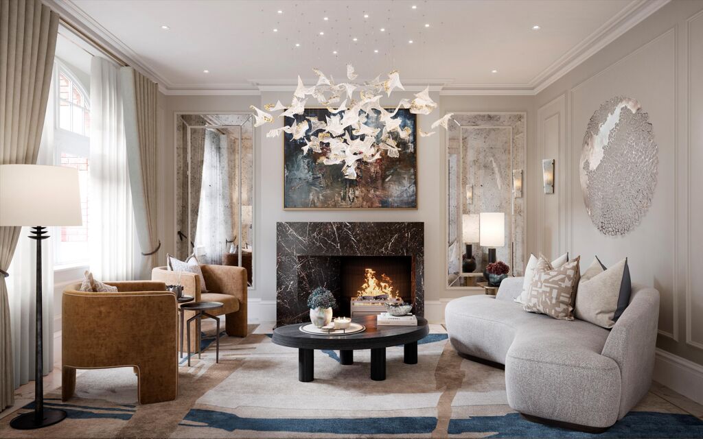 Image of One-Bedroom Apartment For-Sale | Allen House, 8 Allen Street, Kensington, London W8 6BH | Knight Frank
