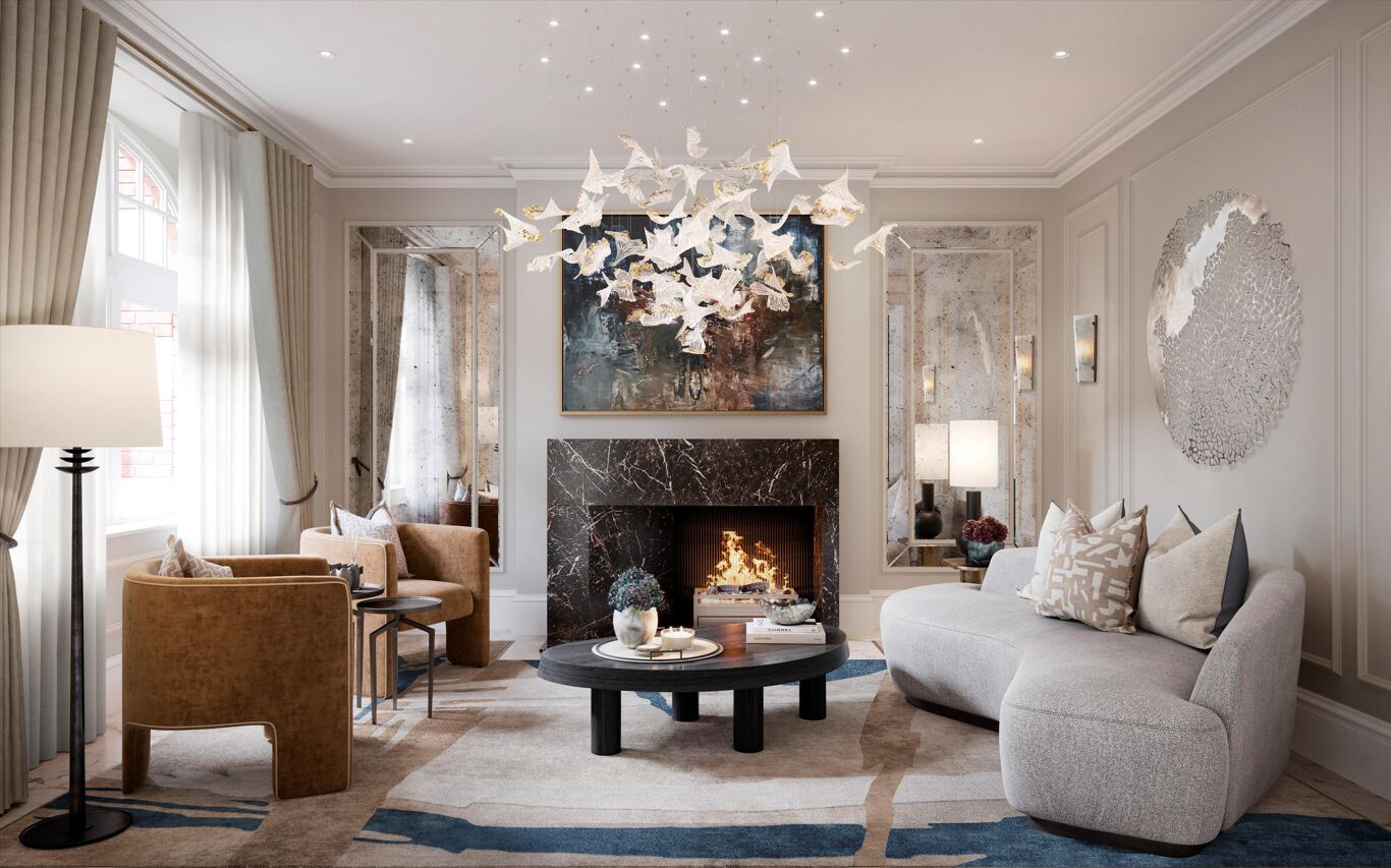 Image of One-Bedroom Apartment For-Sale | Allen House, 8 Allen Street, Kensington, London W8 6BH | Knight Frank