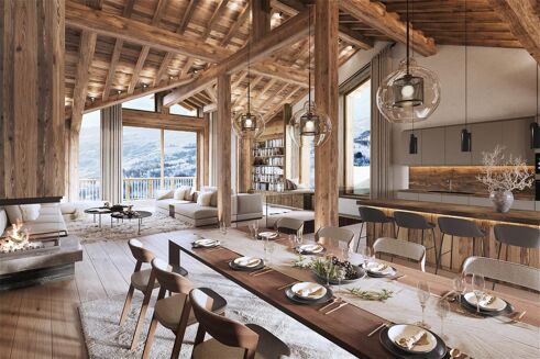 Picture of 6 bedroom chalet for sale.