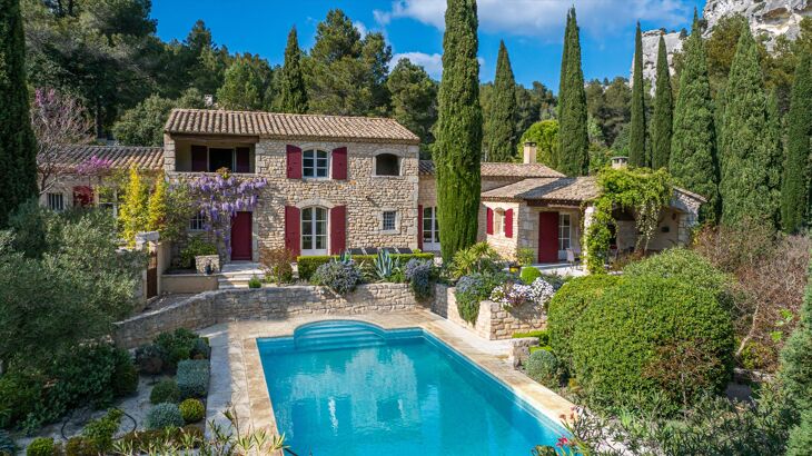 Picture of Les Baux-de-Provence, Bouches-du-Rhône, Provence-Alpes-Côte d'Azur