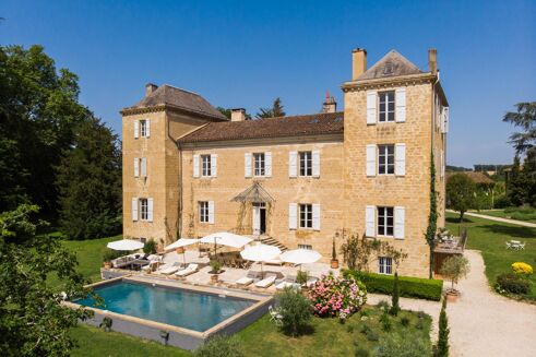 Picture of 7 bedroom chateau for sale.