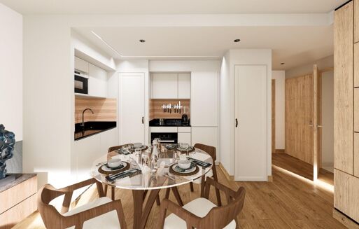 Picture of 1 bedroom apartment for sale.