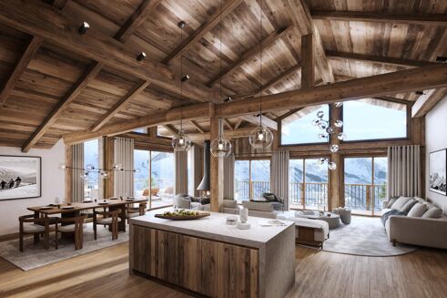 Picture of 5 bedroom chalet for sale.
