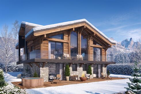Picture of 5 bedroom chalet for sale.