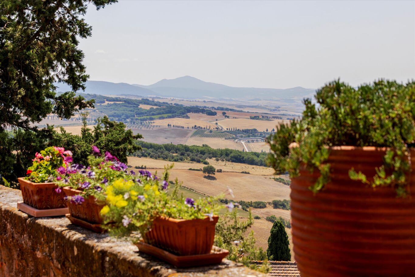 Image of Pienza, Siena, Tuscany.