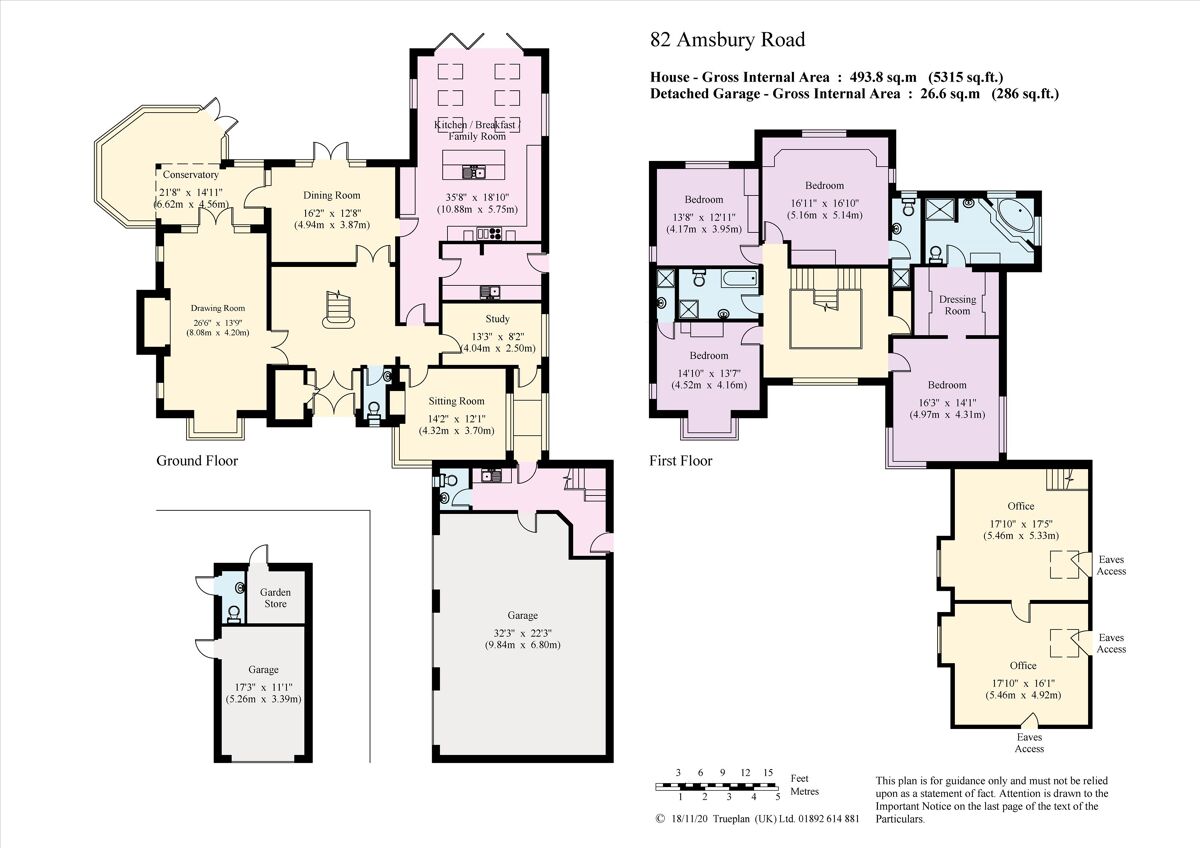 house for sale in Amsbury Road, Hunton, Maidstone, Kent, ME15