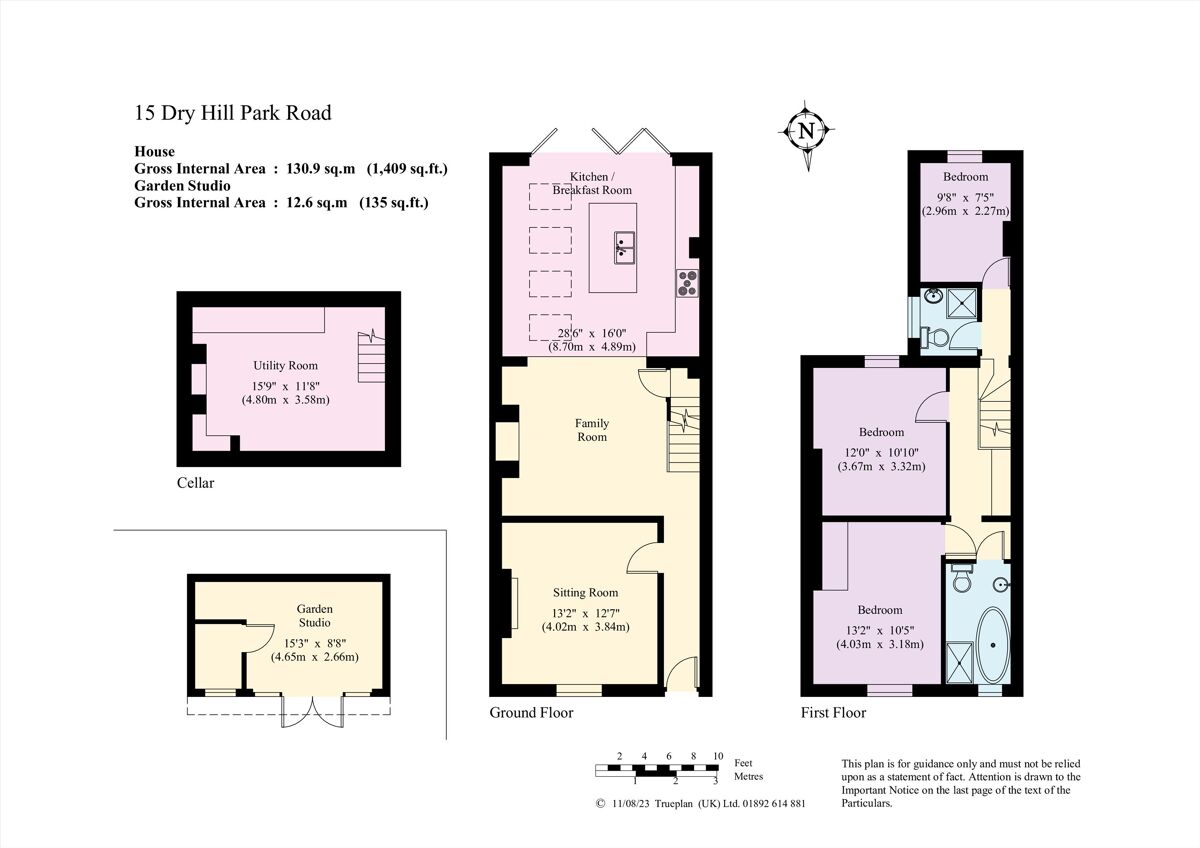 house for sale in Dry Hill Park Road, Tonbridge, Kent, TN10