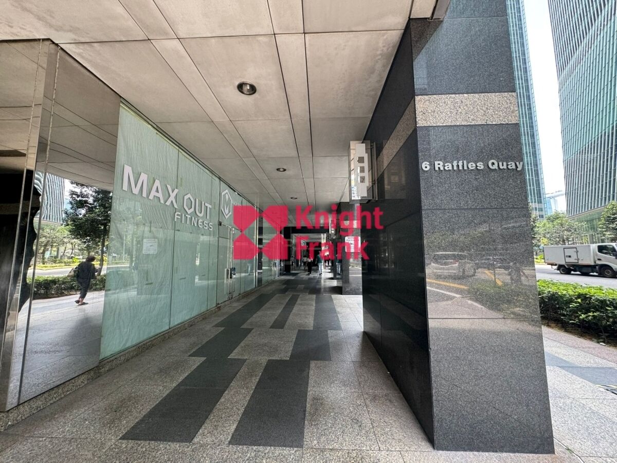 Retail for sale in 6 Raffles Quay - sgaucs362 | Knight Frank Korea