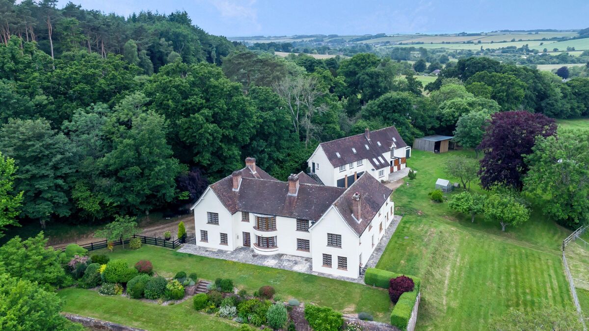 Blackdown House is a substantial country house, in a wonderful position