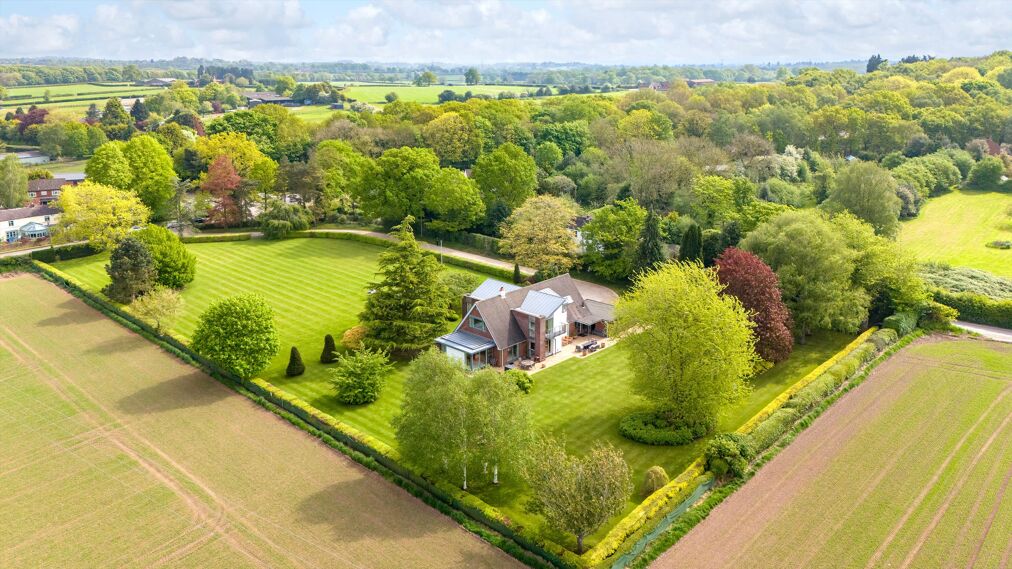 Image of County Lane, Albrighton, Staffordshire, WV7
