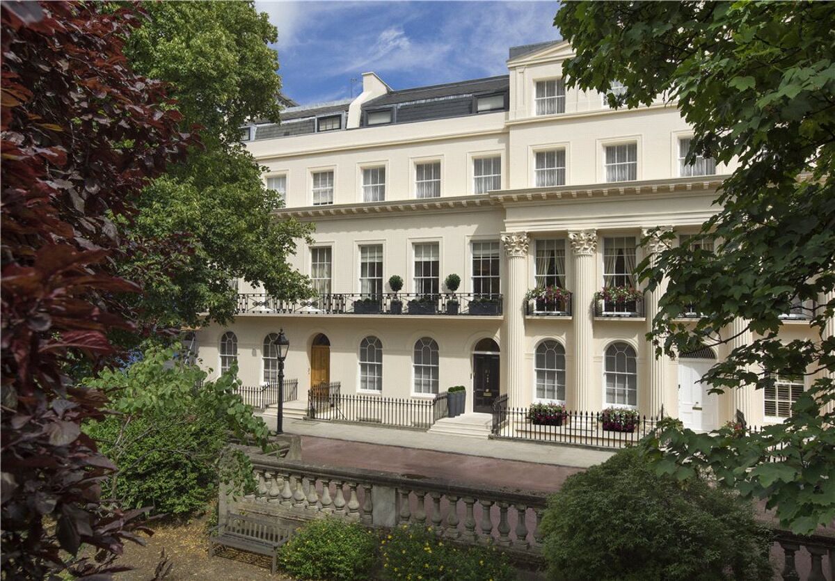 house for sale in Chester Terrace, Regent's Park, London, NW1
