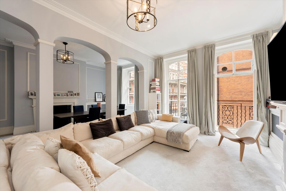 flat for sale in Albert Hall Mansions, Kensington Gore, Knightsbridge