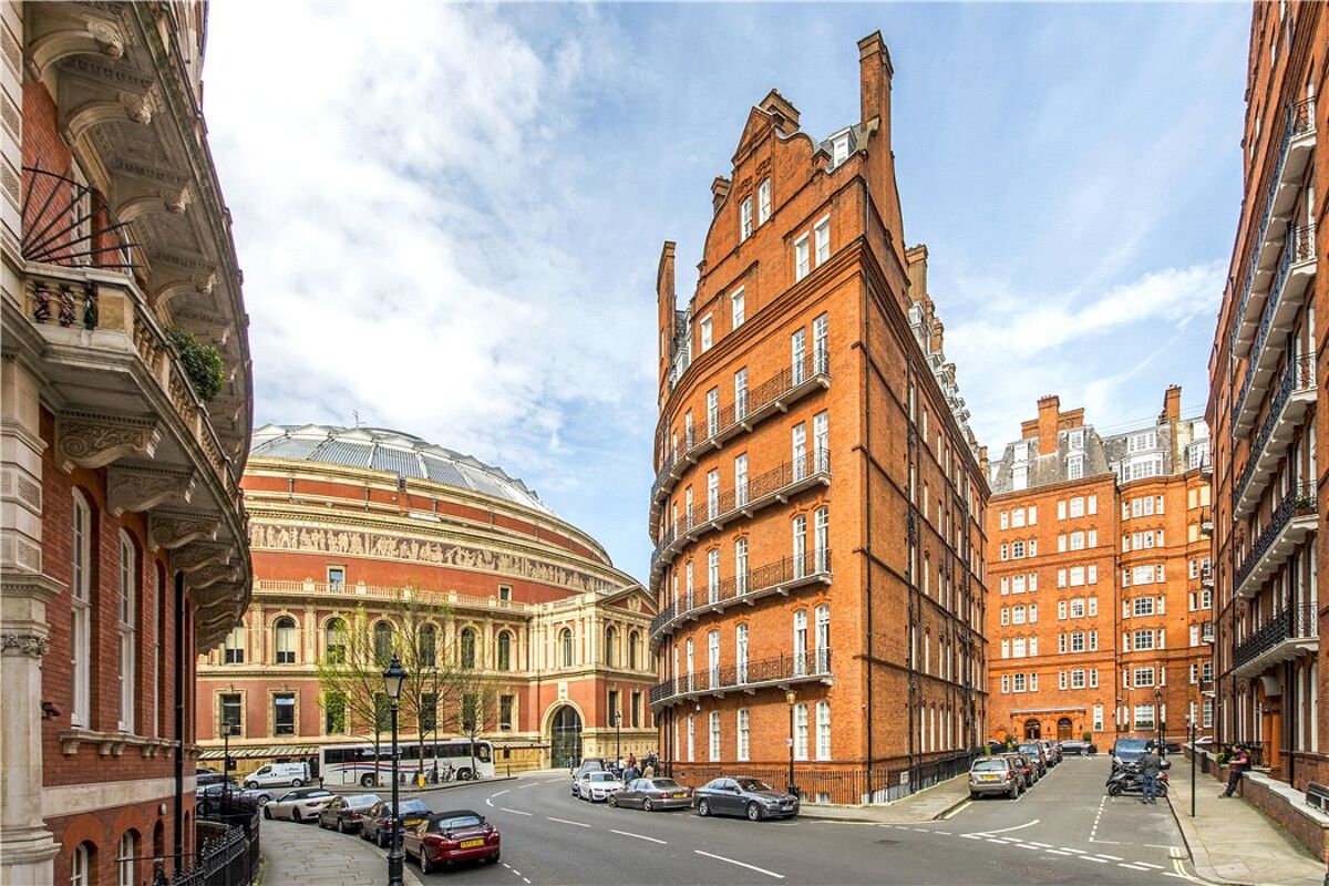 flat for sale in Albert Hall Mansions, Kensington Gore, Knightsbridge