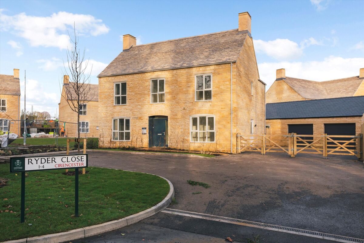 development for sale in The Steadings, Cirencester, Gloucestershire